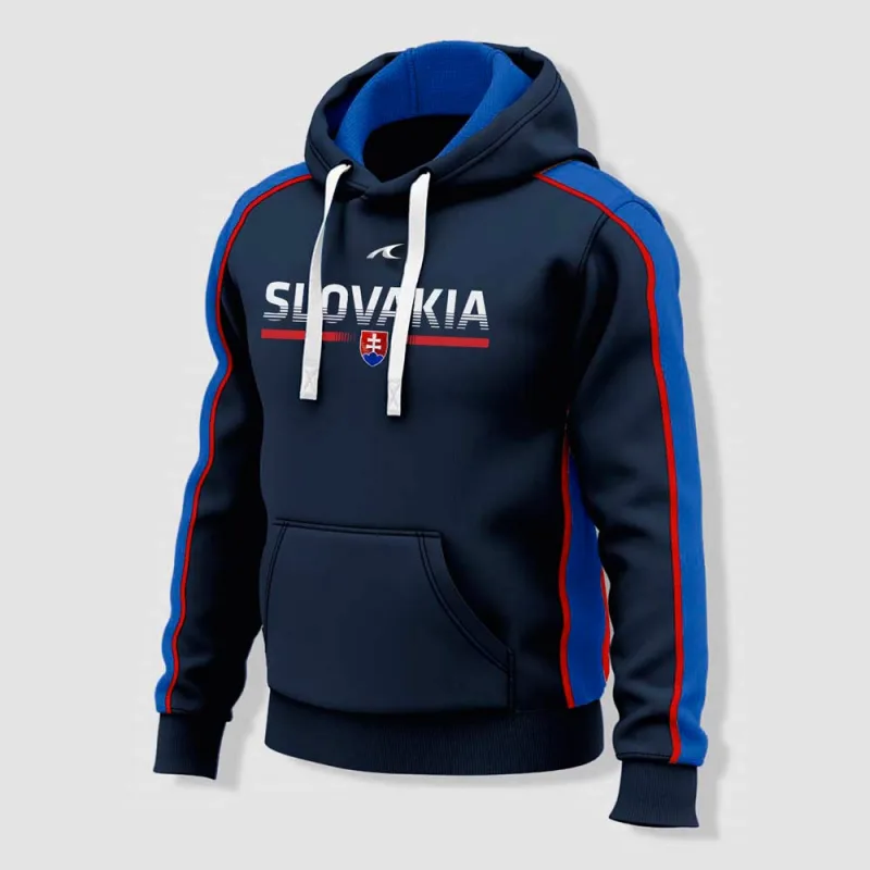 Slovensko Slovakia mikina tmavomodrá pánska