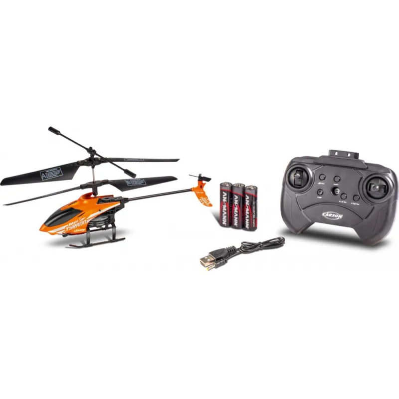 Carson RC vrtulník Nano Tyrann 230 Gyro oranžová