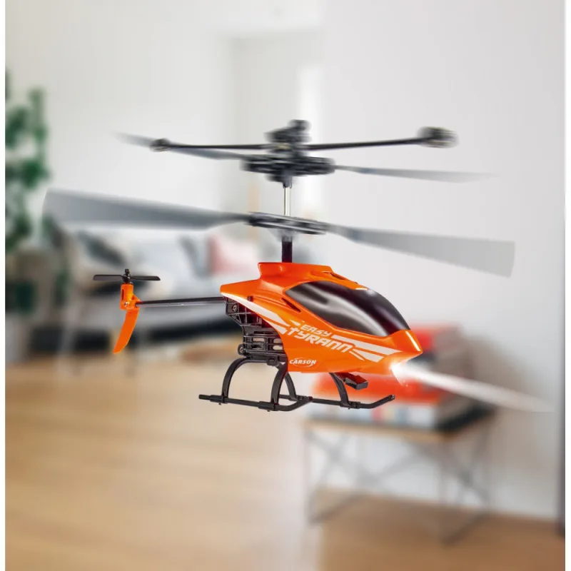 Carson RC vrtulník Nano Tyrann 230 Gyro oranžová