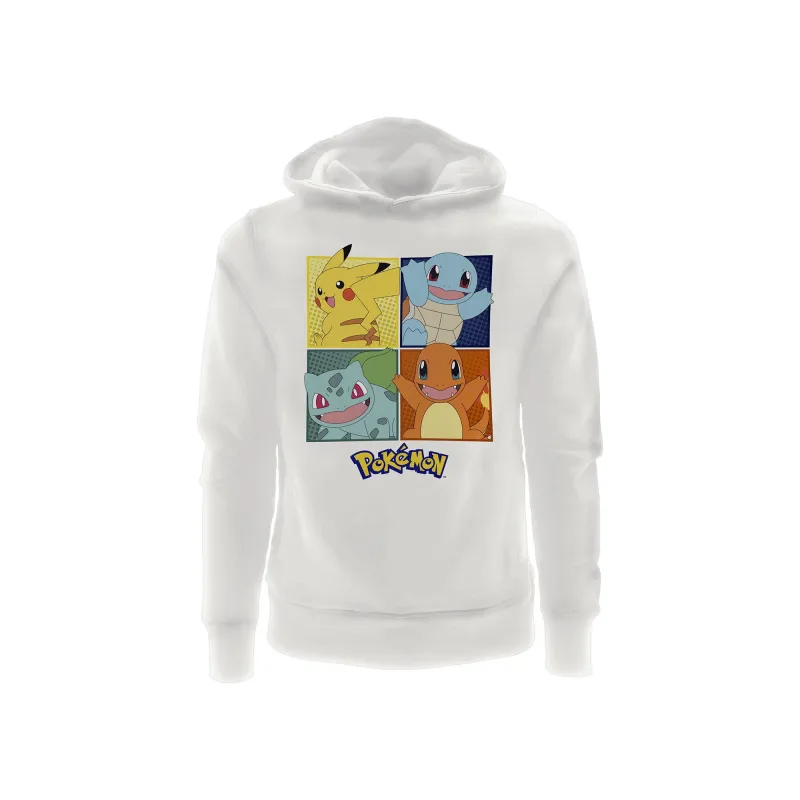 Pokémon mikina biela detská