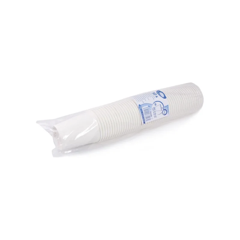 Papírový kelímek bílý 280 ml, M (Ø 80 mm) [50 ks] (76228-1N)