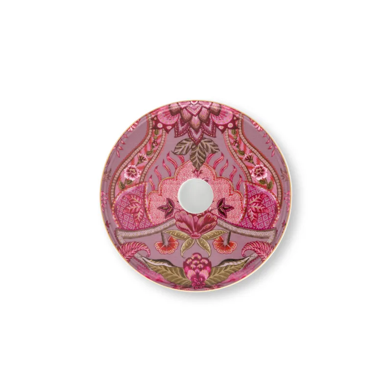 Pip Studio Kyoto Festival svícen 14 cm, růžový