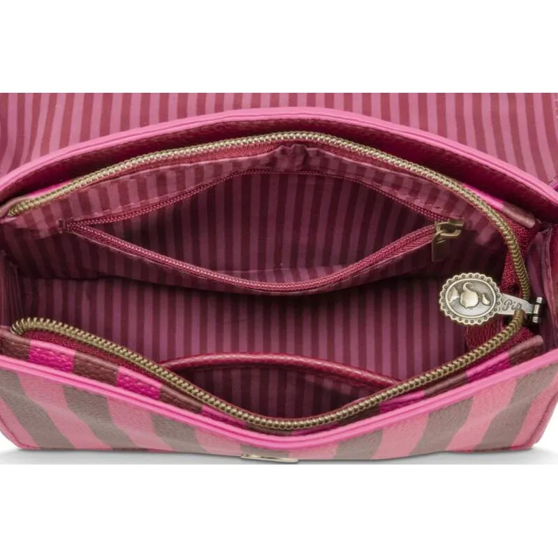 Pip Studio Frances Stripe Cross Body kabelka, růžová