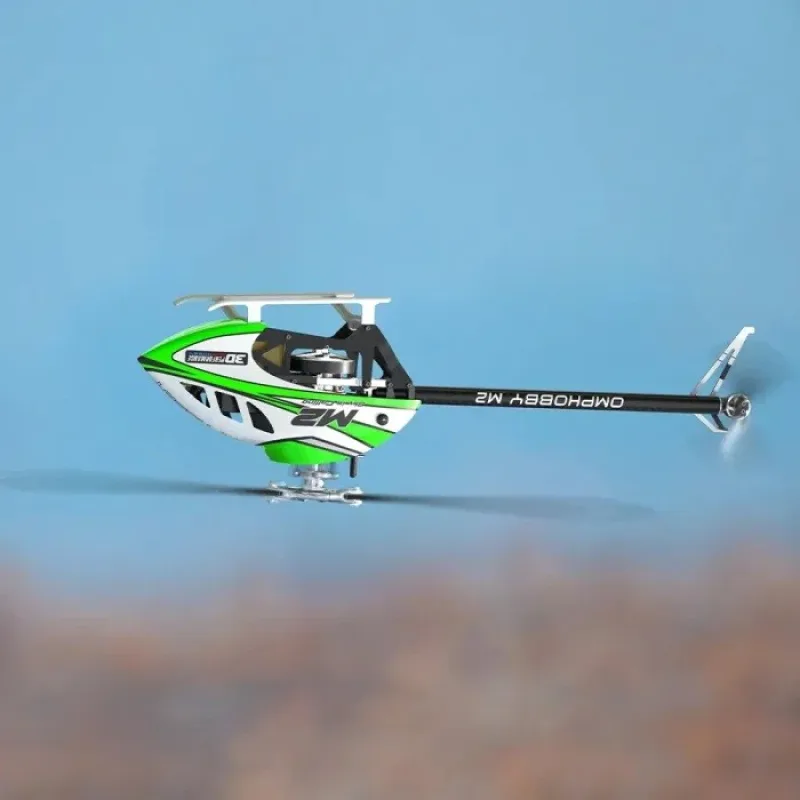 OMP 3D vrtulník M2 V3 Sport Heli-BNF Zelená