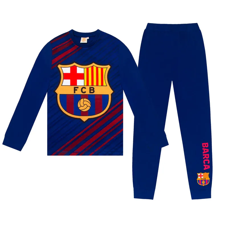 FC Barcelona pyžamo modré detské - SKLADOM