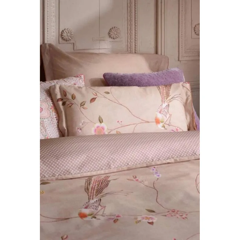 Pip Studio polštář Bamboo Blossom 35x60cm, béžový