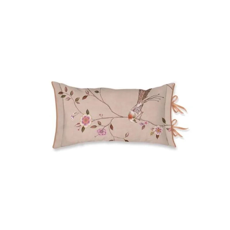 Pip Studio polštář Bamboo Blossom 35x60cm, béžový
