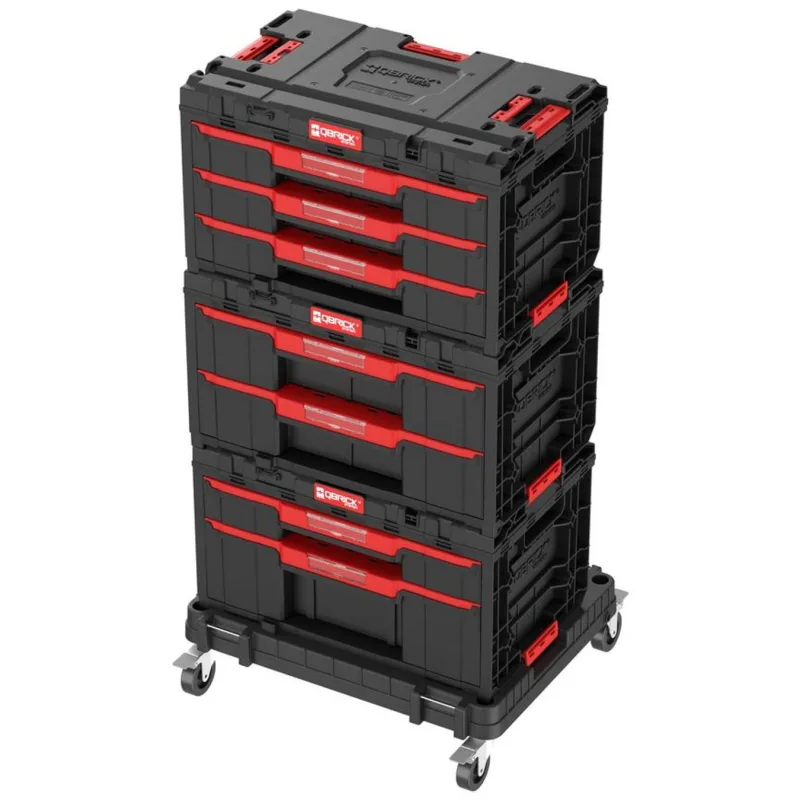 Qbrick patrol Box QBRICK® System ONE Workshop - Cart, 3x Toolbox, 4 dielna sada boxov na náradie