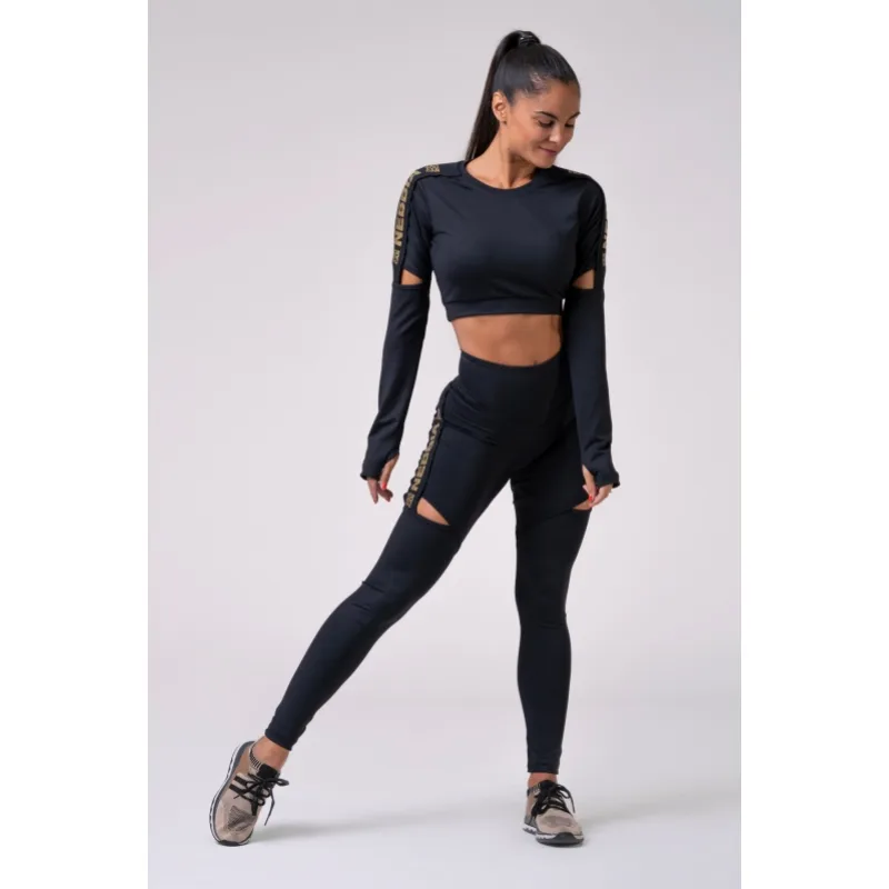 Legíny Honey Bunny 820 Black - Nebbia Veľkosť: M