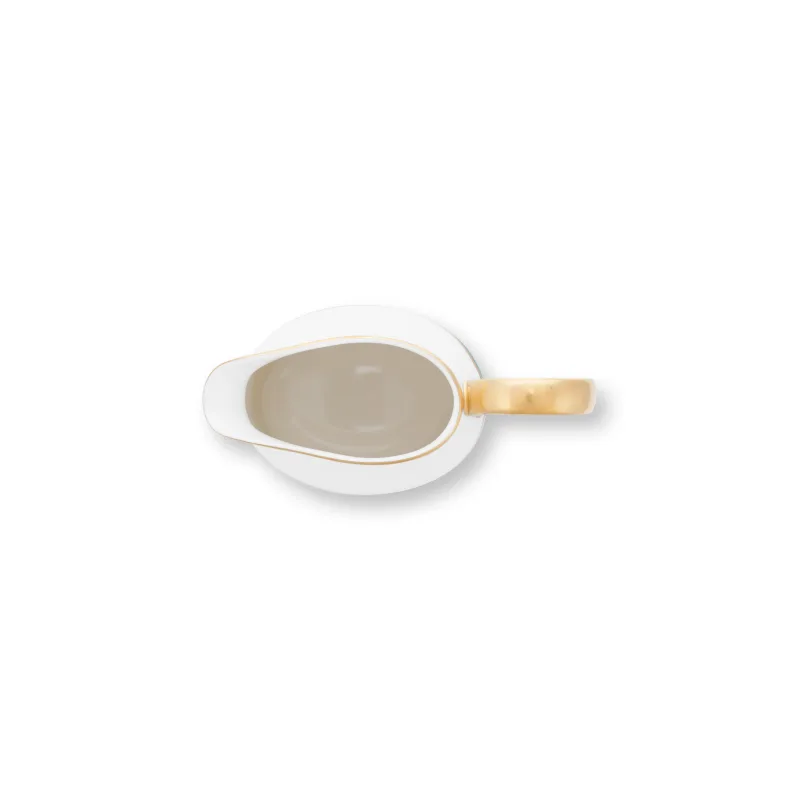 Pip Studio Pip Chique Stripes mlékovka 260ml, růžovo-zelená