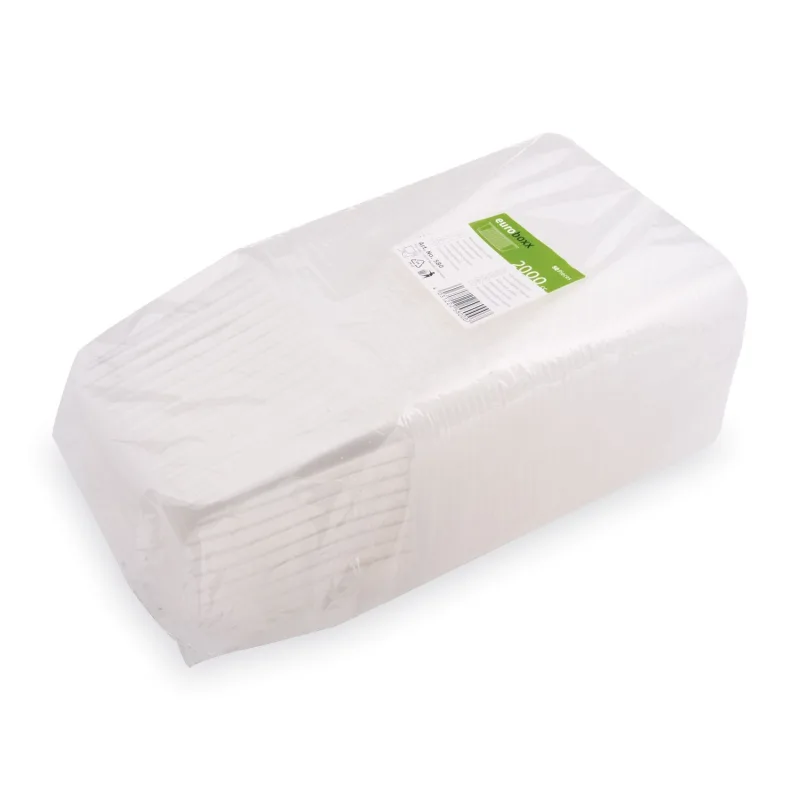 Vanička hranatá průhledná 2000 ml (PP) [50 ks] (77520)