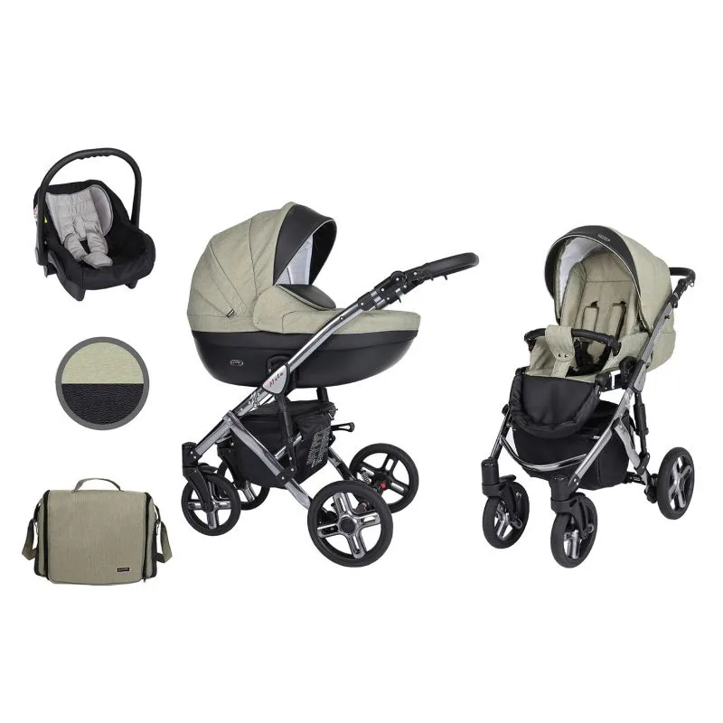 Kočík Kunert Mila Premium graphite frame 3v1 - 16