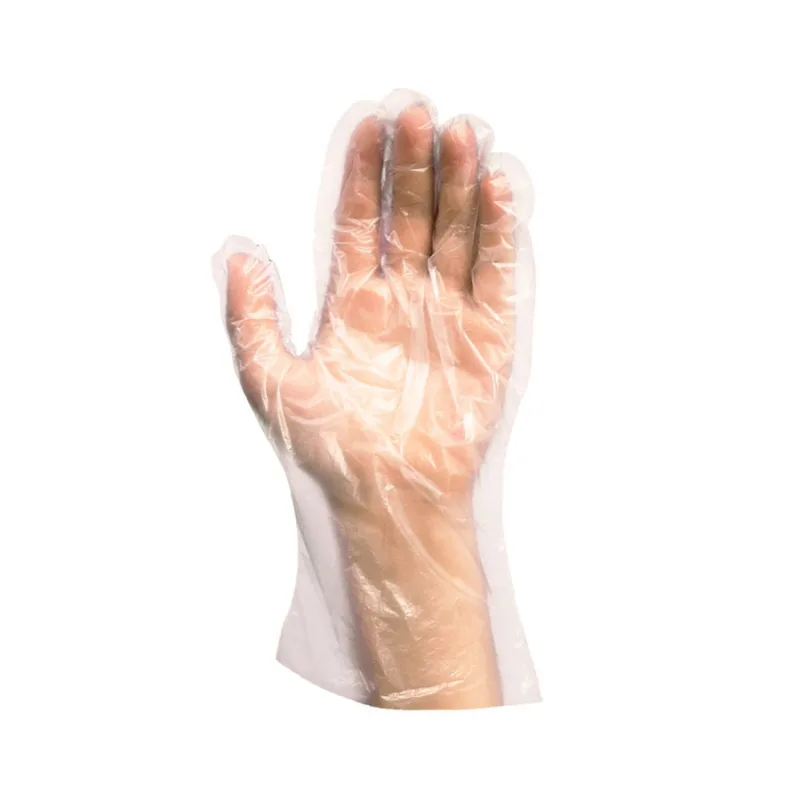 Rukavice jednorázové HDPE blokované (velikost L) [100 ks] (68114)