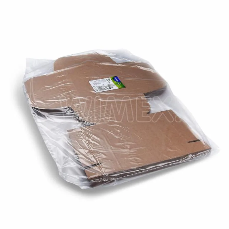 Burger box (PAP - FSC Mix) rozkládací nepromastitelný kraft kraft 145 x 145 x 150 mm [50 ks] (48505)