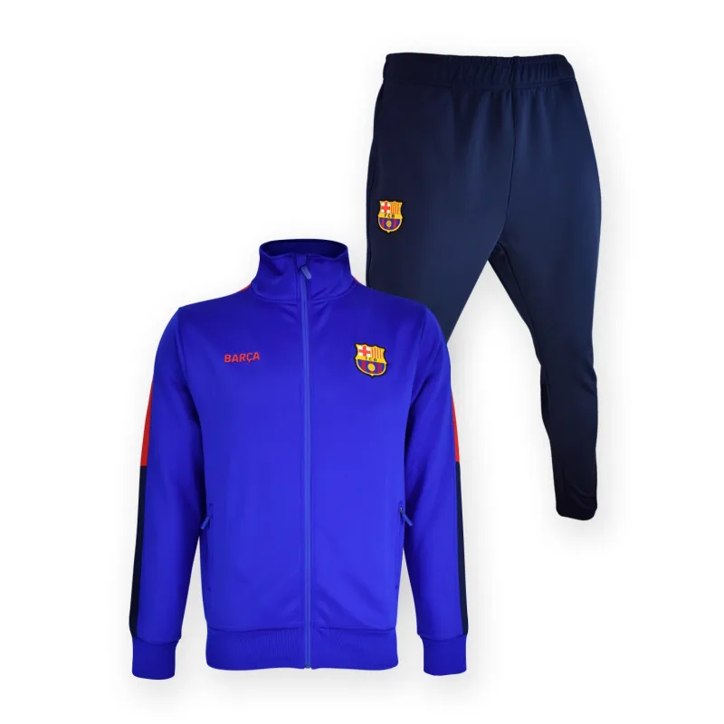FC Barcelona súprava modrá detská (bunda + nohavice) - SKLADOM