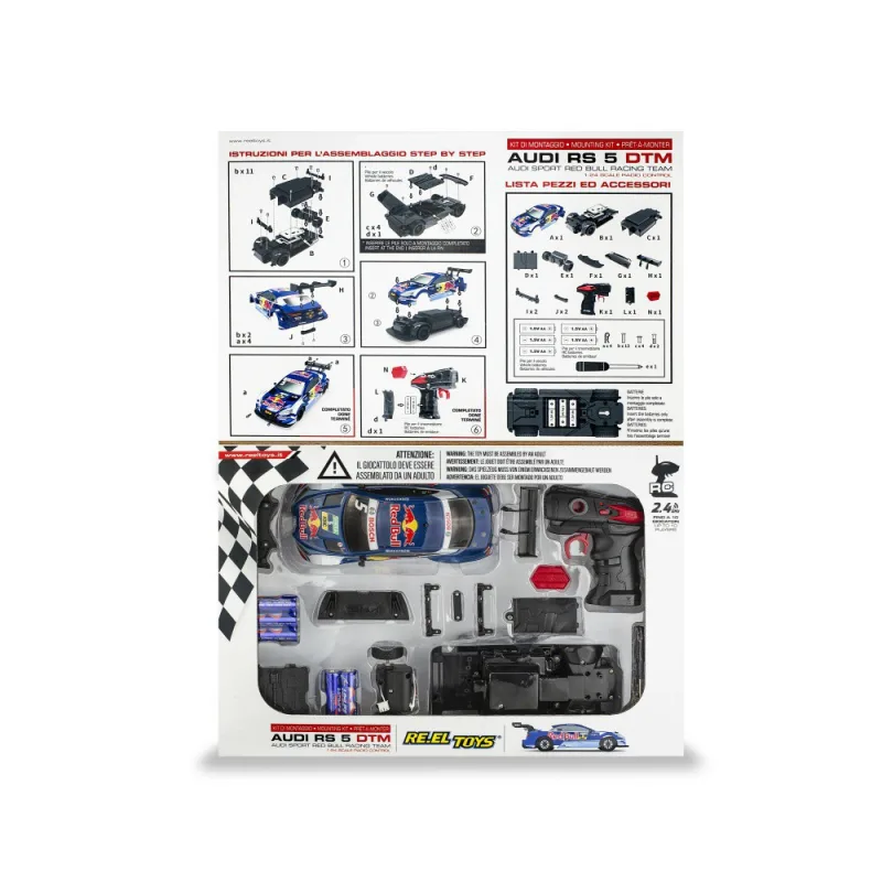 RE.EL Toys montážní sada AUDI RS5 RED BULL RACING