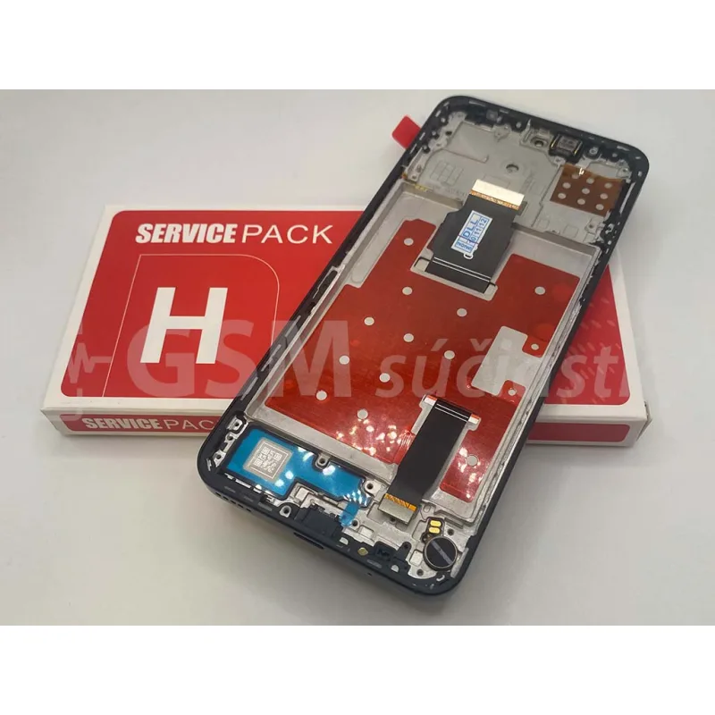 LCD displej + Dotykové sklo a rám Honor X8a, 90 Lite Farba: Modrá