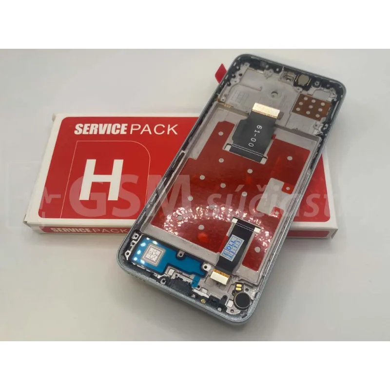 LCD displej + Dotykové sklo a rám Honor X8a, 90 Lite Farba: Modrá
