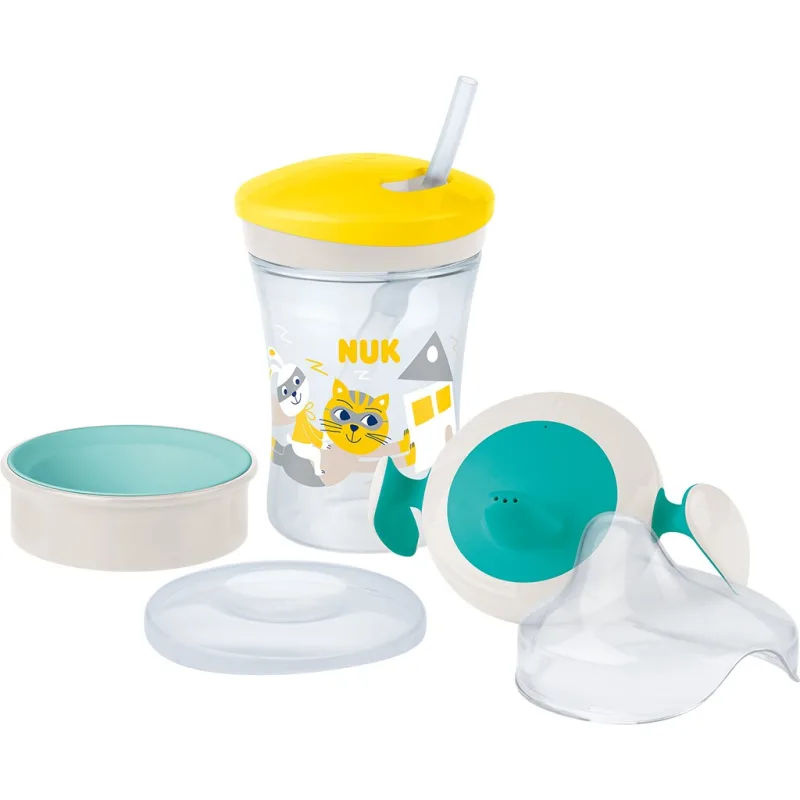 Detský hrnček NUK LEARN TO DRINK SET uni