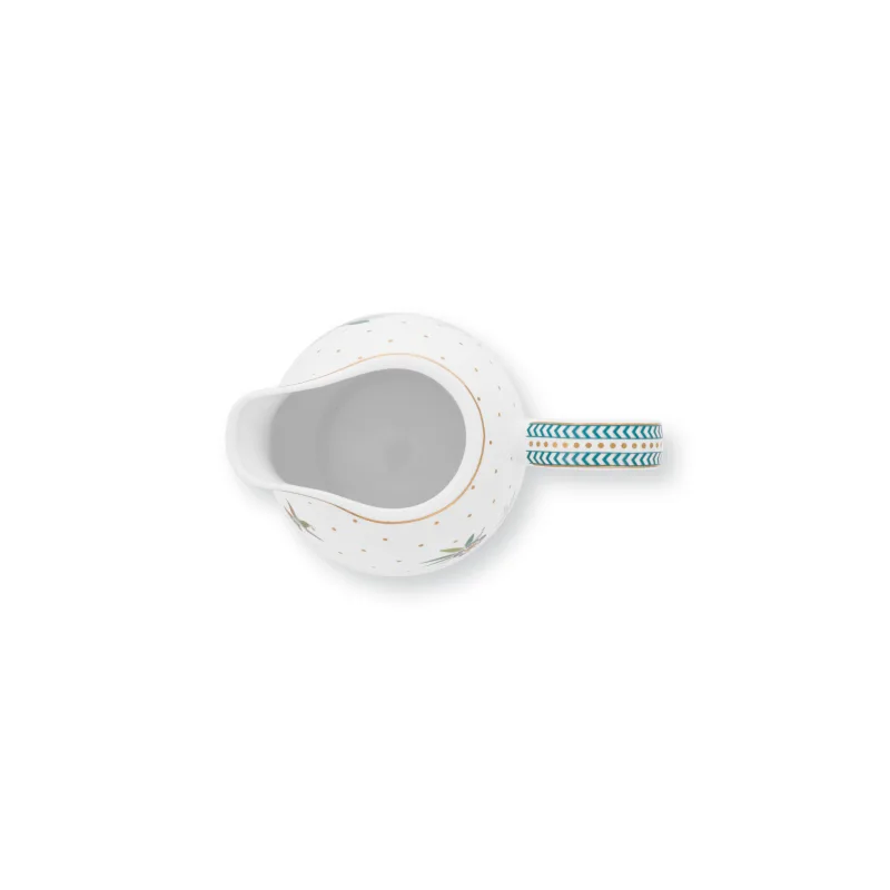 Pip Studio Jolie mlékovka 250ml, bílá