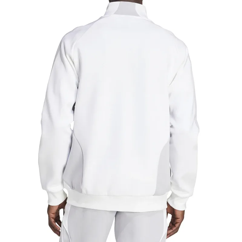Adidas Real Madrid mikina / bunda biela pánska 2025-2026