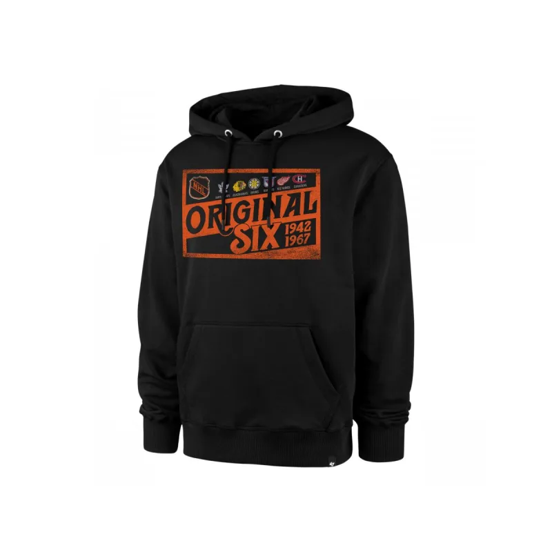 '47 Brand NHL Original Six mikina čierna pánska