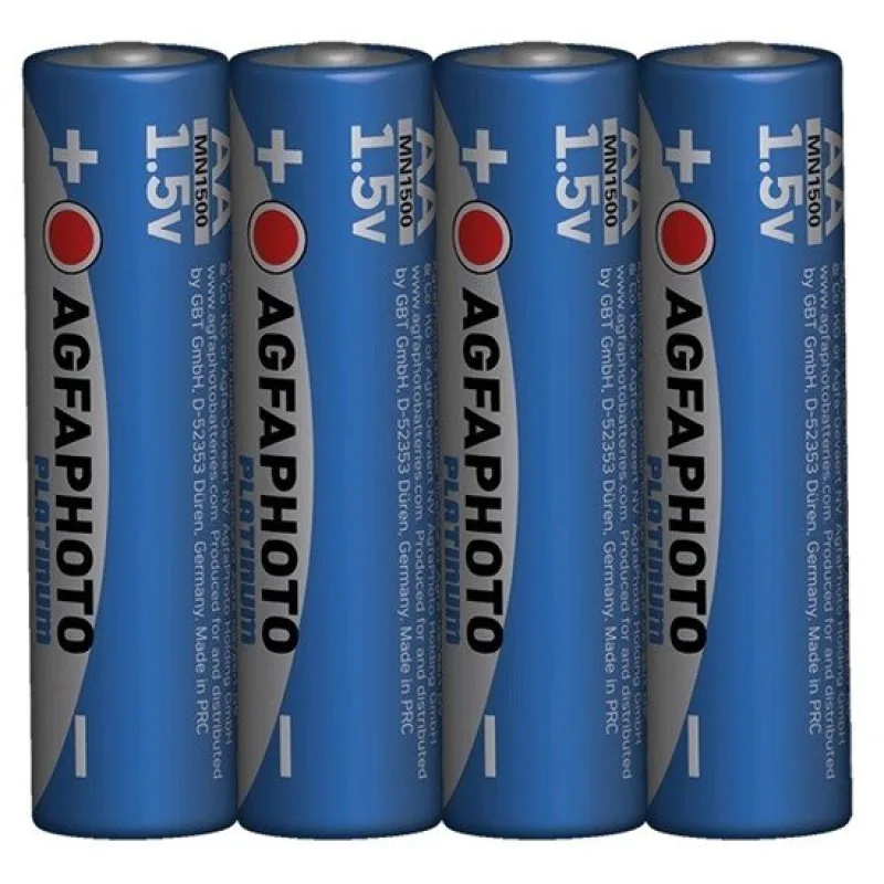 AgfaPhoto Power alkalická batéria 1.5V, LR06/AA, shrink 4ks AP-LR06-4S