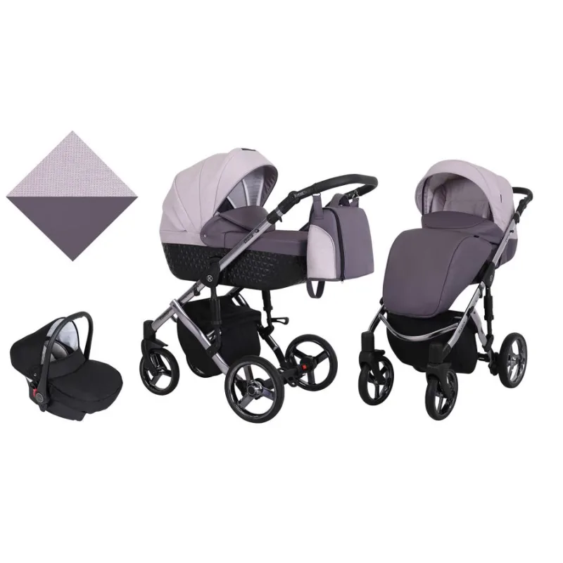Kočík Kunert Tiaro Premium graphite frame 3v1 - 02
