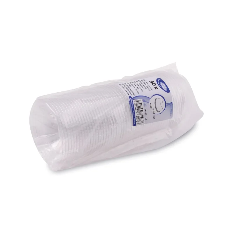 Víčko vypouklé pro PET kelímky Ø 95 mm [50 ks] (76197)(E64)