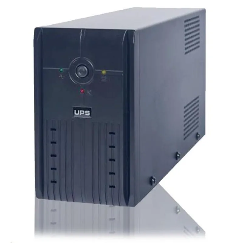 EUROCASE 2000VA LINE INTERACTIVE, 4x FR zásuvka, RJ45, USB data EA200LED…