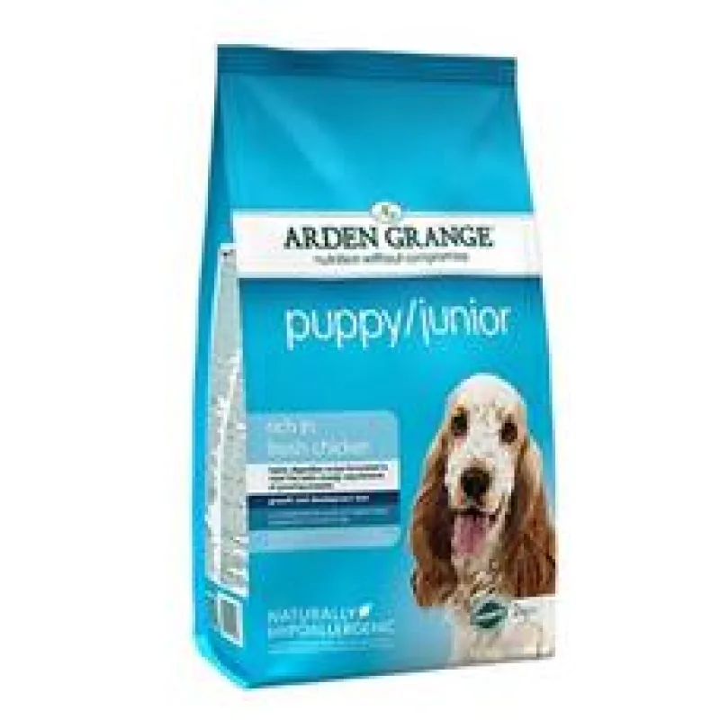 Arden Grange Dog Puppy/Junior rich in fresh Chick. 2kg