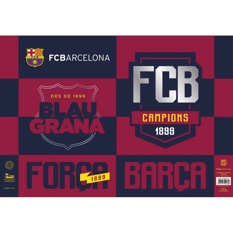FC Barcelona podložka na stôl - SKLADOM