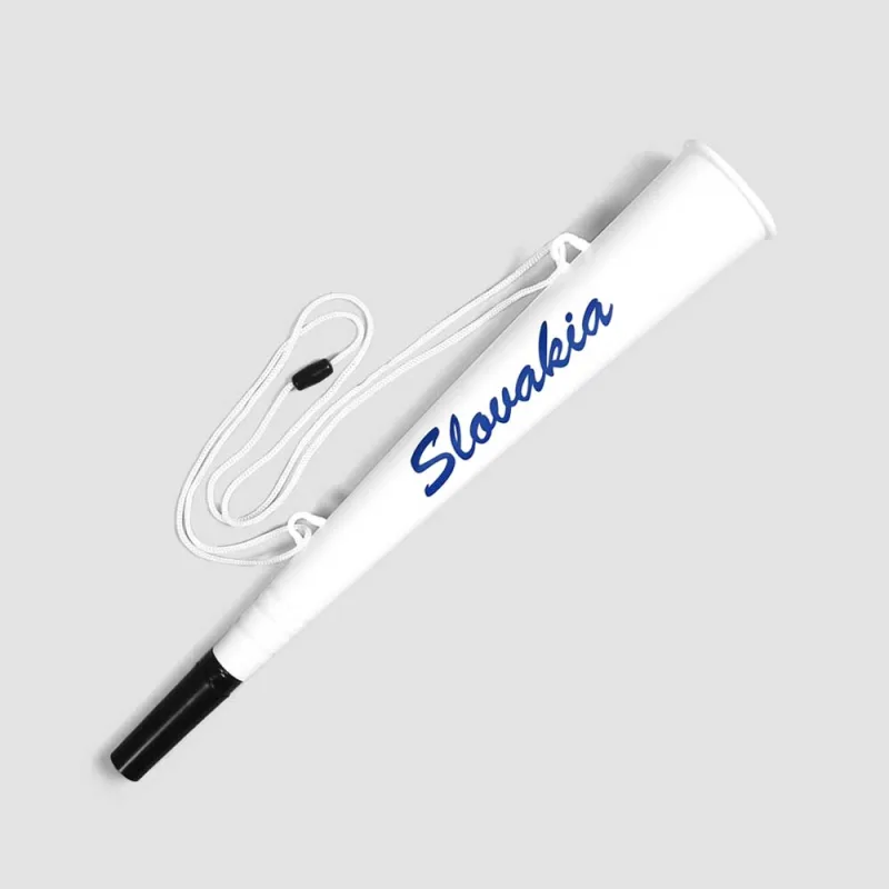 Slovensko Slovakia FAN trúbka biela - SKLADOM