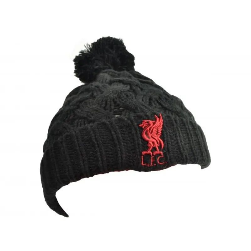 Liverpool FC zimná čiapka čierna dámska - SKLADOM