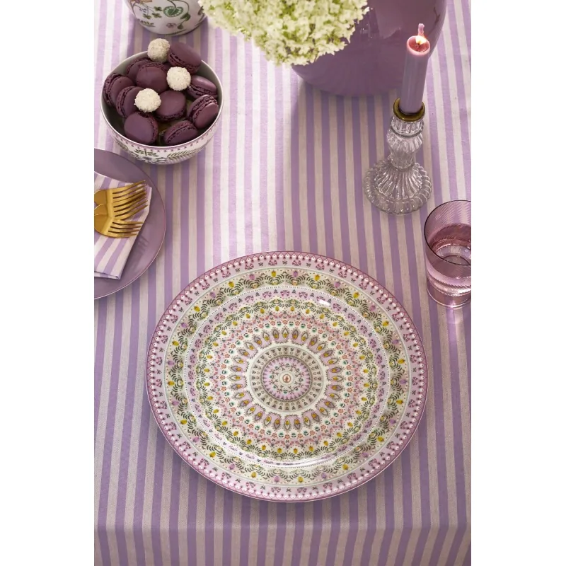 Pip Studio Lily & Lotus talíř Ø32cm, lila
