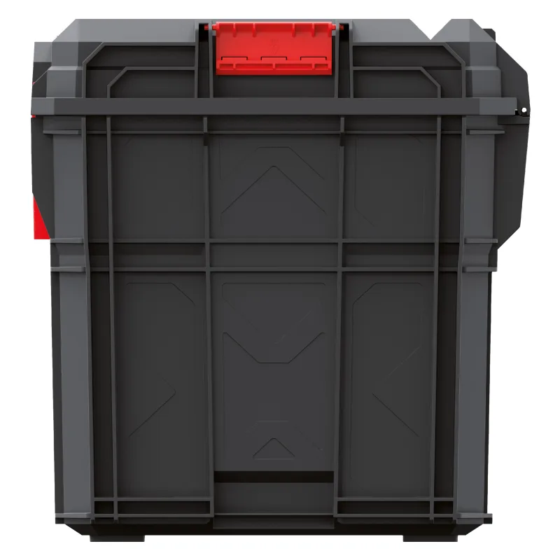Kistenberg Kufor na náradie X BLOCK TECH čierny 546x380x407 2 nosiče a 2 priečky KXB604040-S411