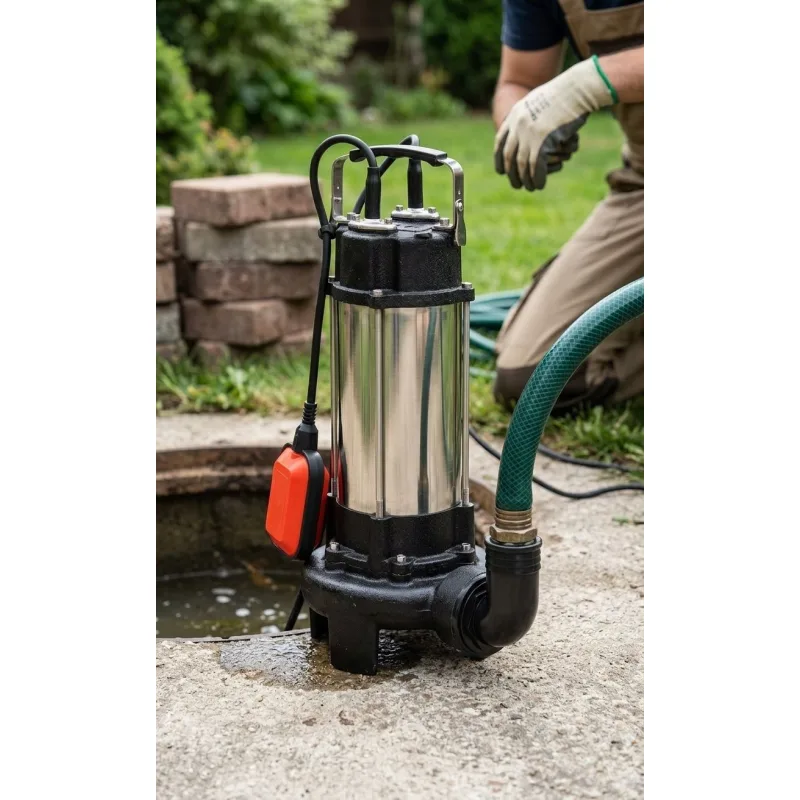 Čerpadlo s nožom do septiku Strend Pro SCV1100, 1100W