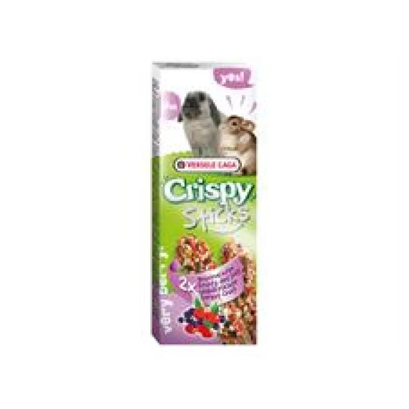 Tyčinky VERSELE-LAGA Crispy s lesním ovocem pro králíky a činčily 110 g