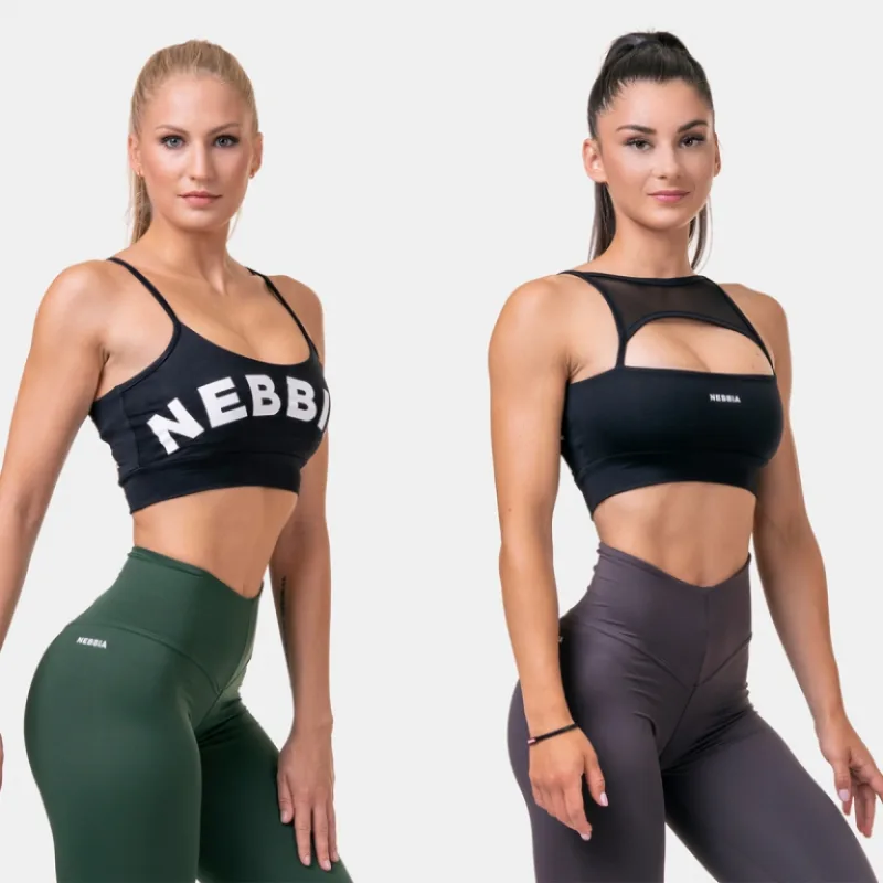 Classic HERO športová podprsenka 579 Black - NEBBIA Veľkosť: S
