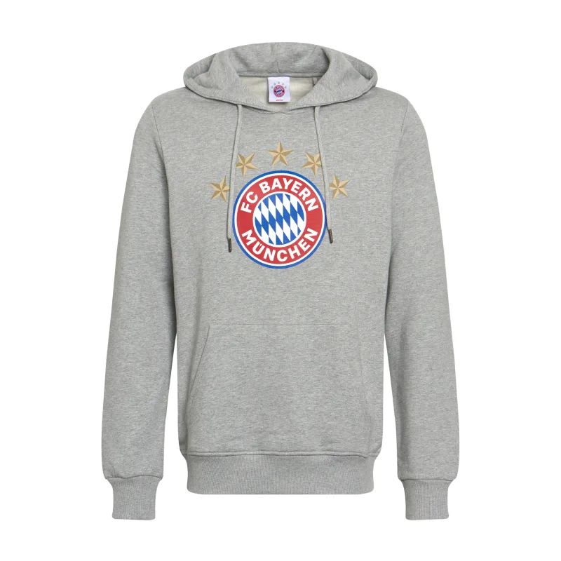 FC Bayern München - Bayern Mníchov mikina šedá pánska - SKLADOM