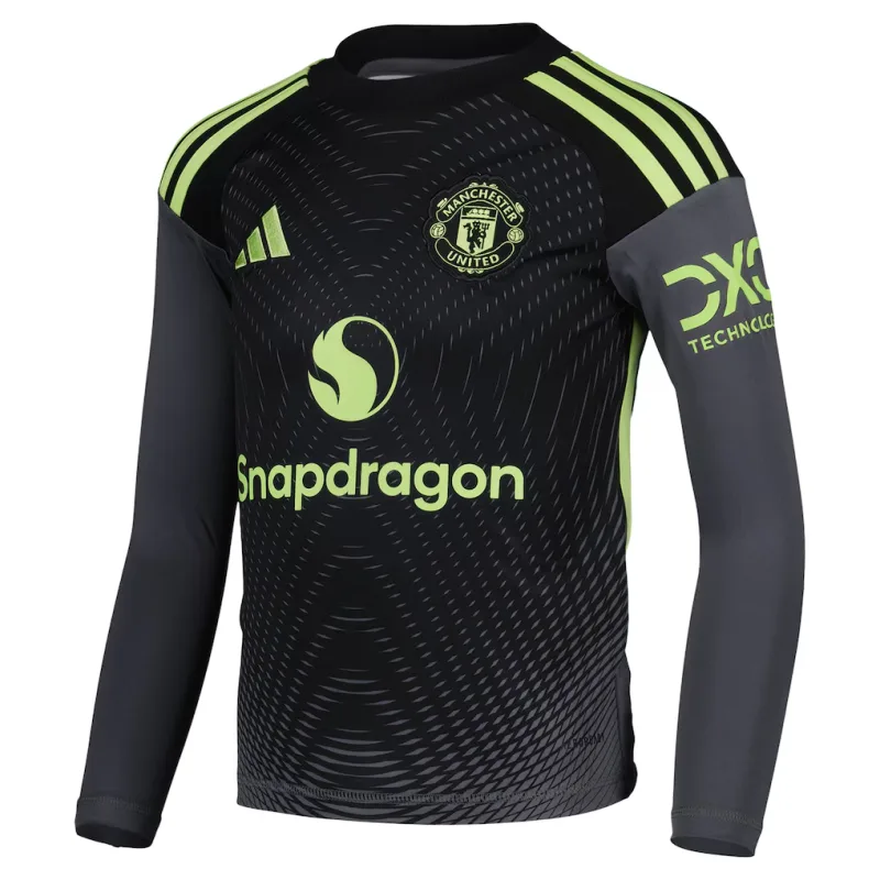 Adidas Manchester United dres detský (2025-2026) brankársky domáci