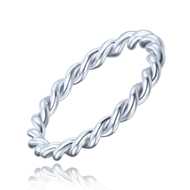 MINET Elegantní stříbrný prsten vel. 52 JMAS0280SR52