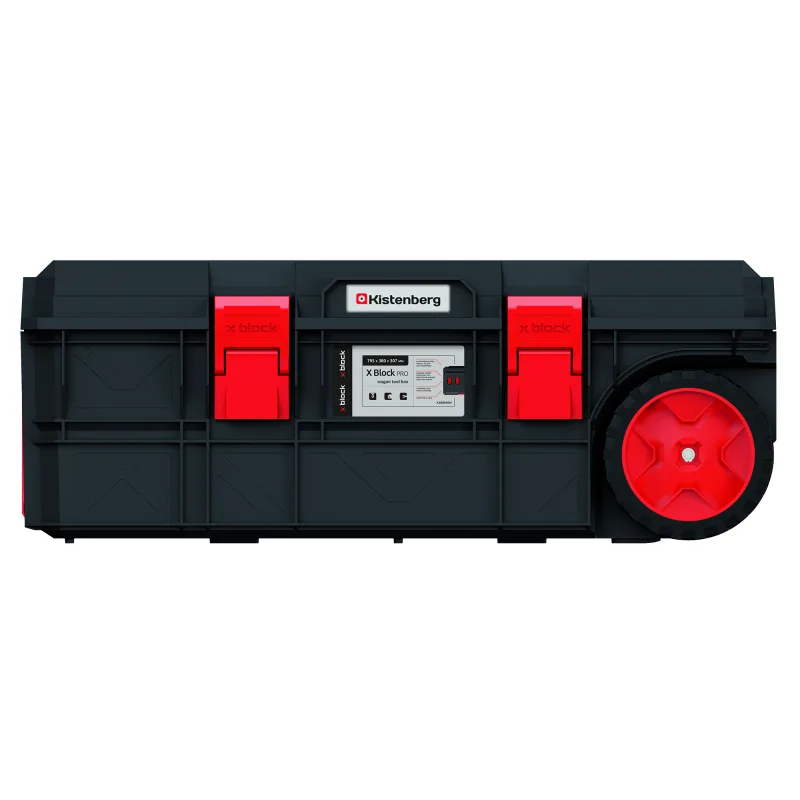 Kistenberg Kufor na náradie transportné kolieska X BLOCK PRO černý 795x380x307 KXB8040W-S411