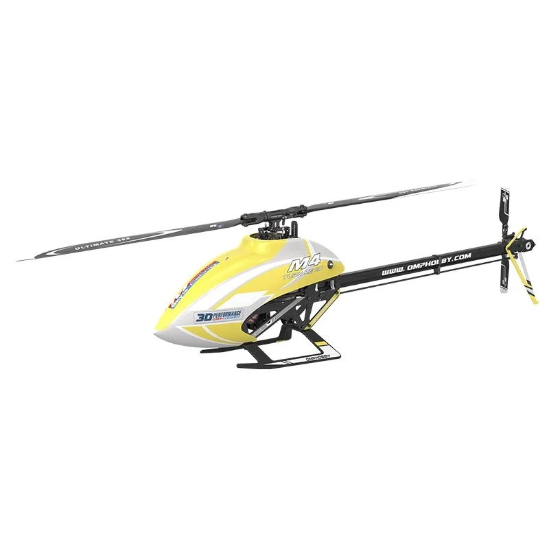 OMP M4 RC 3D vrtulník s motorem Kit (žlutý)