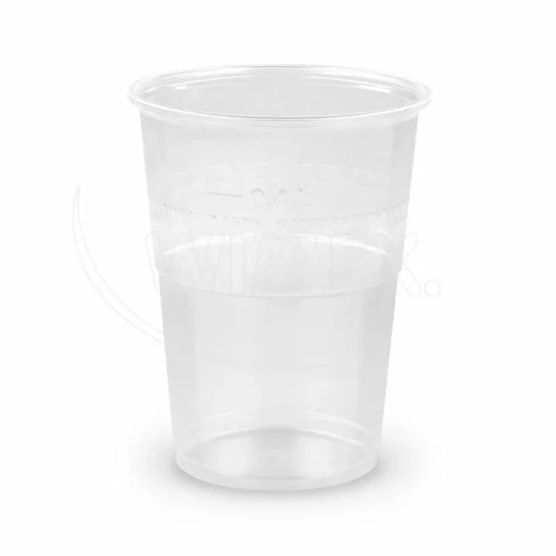 Kelímek průhledný 0,4 l -PP- (Ø 95 mm) [50 ks] (73224)