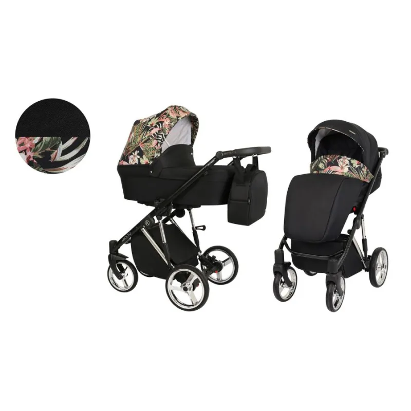 Kočík Kunert Molto Premium silver frame 2v1 - 05
