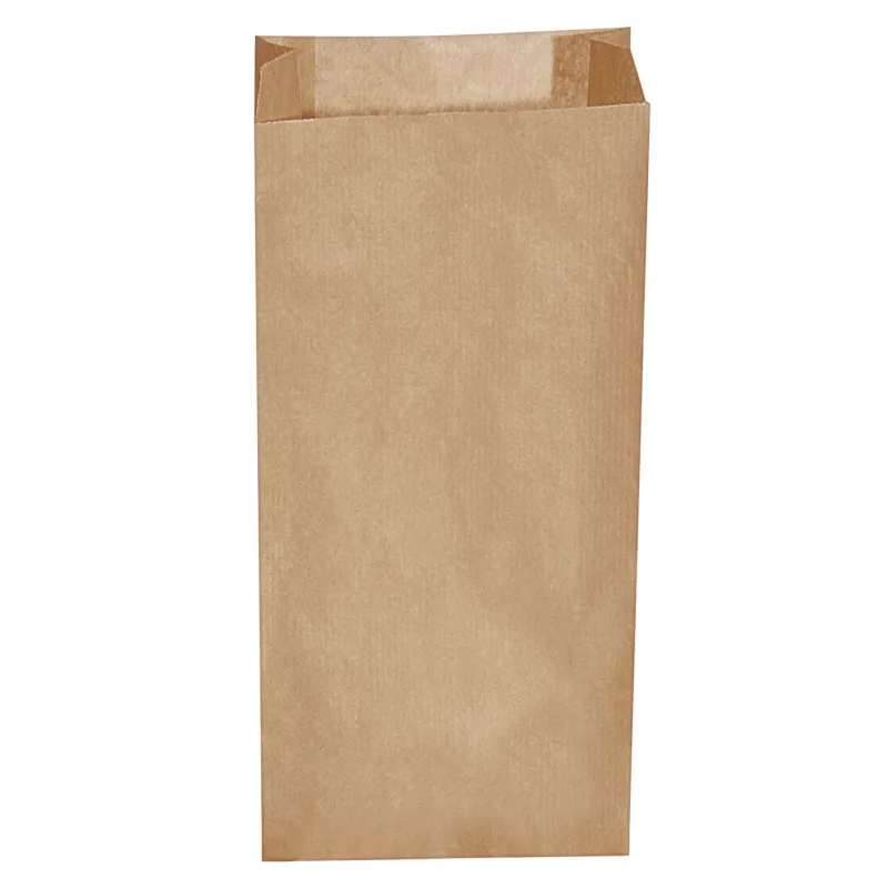 Svačinové papírové sáčky hnědé 5 kg (20+7 x 43 cm) [500 ks] (70950)