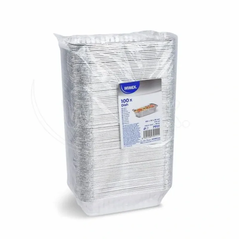 Mísa (ALU) hranatá 202 x 137 x 59 mm 940ml na těstoviny [100 ks] (79111)