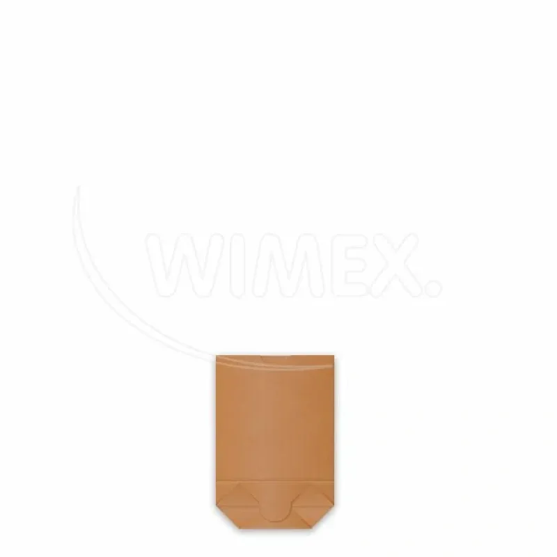 Papírový sáček (FSC Mix) s křížovým dnem kraft 15 x 22 cm `0,5kg` [1000 ks] (71004)