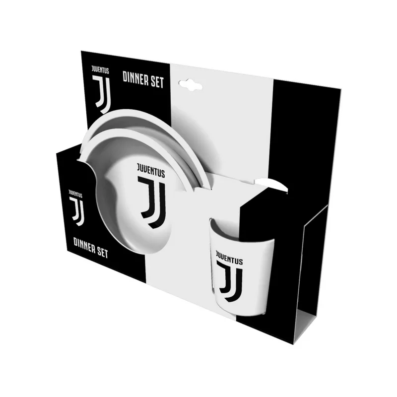 Juventus set - hrnček + 2 taniere